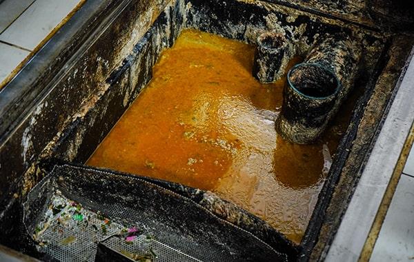 grease trap cleaning should preferably be done every 1-3 months, depending on use